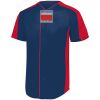 B3VP Youth Full-Button Baseball Jersey Thumbnail